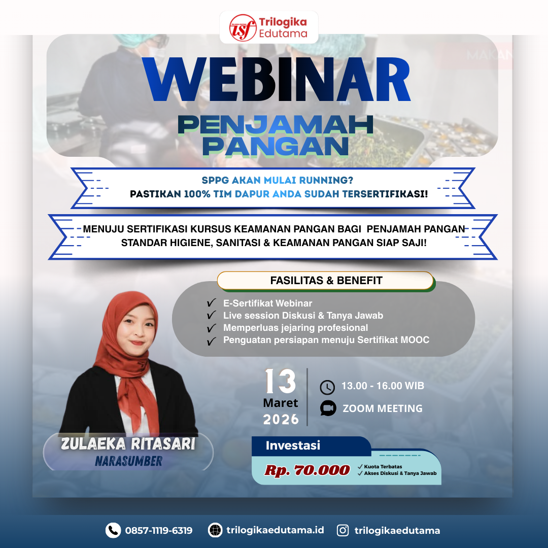 WEBINAR PENJAMAH PANGAN